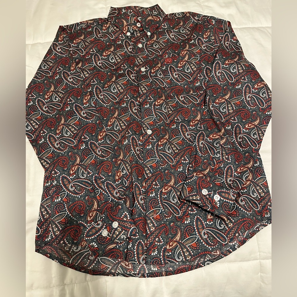 Boys Cinch Shirt- size 12 NWT
